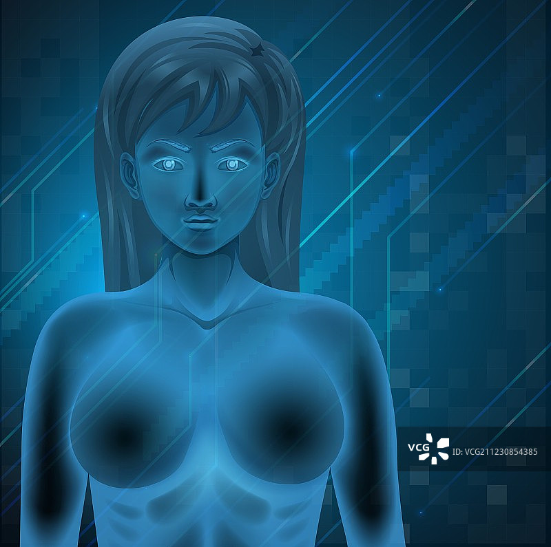 人类DNA图片素材