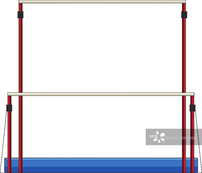 体操器械高低杠图片素材