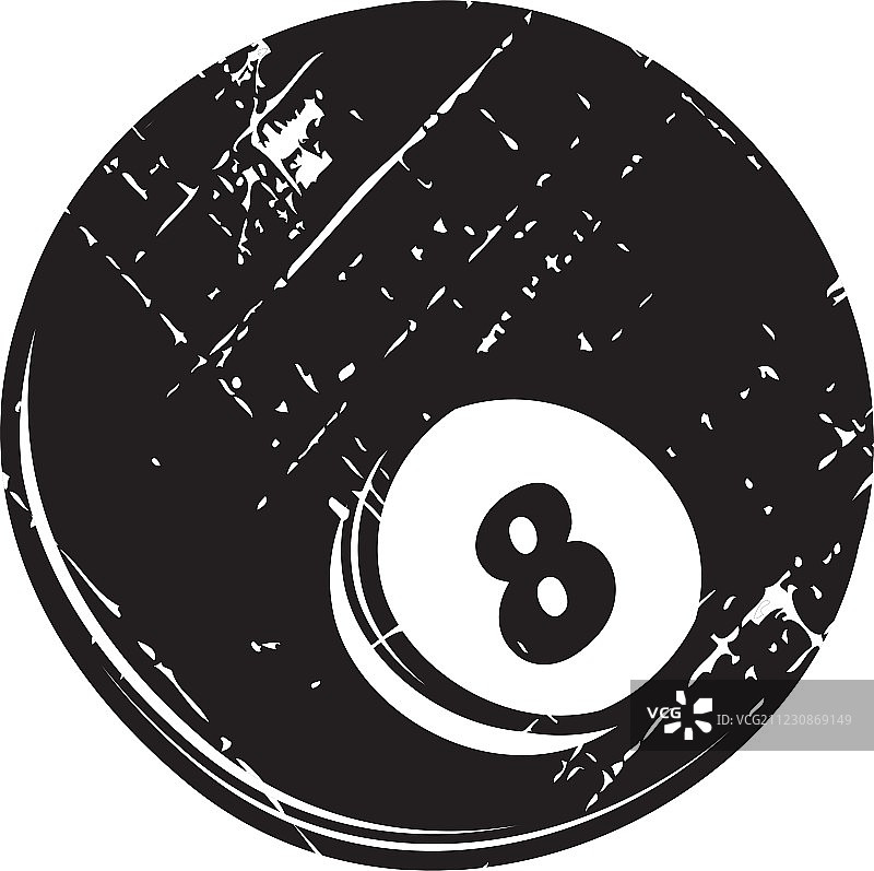 台球速写涂鸦图片素材