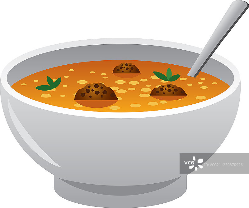 肉丸汤图片素材