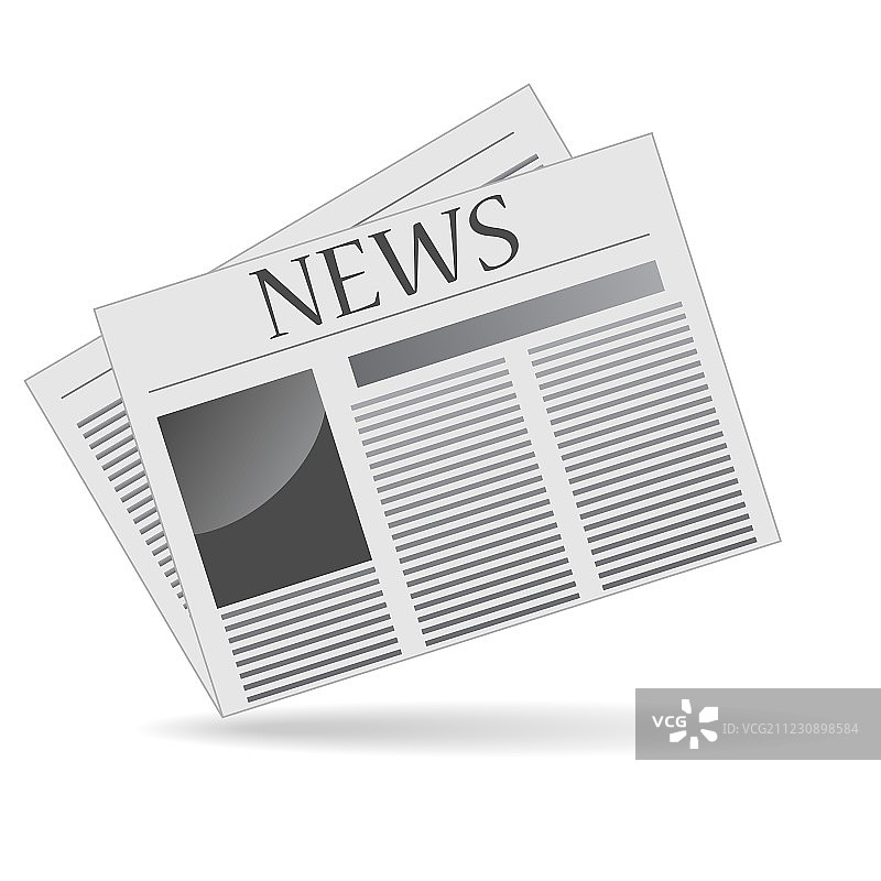 报纸的图标图片素材