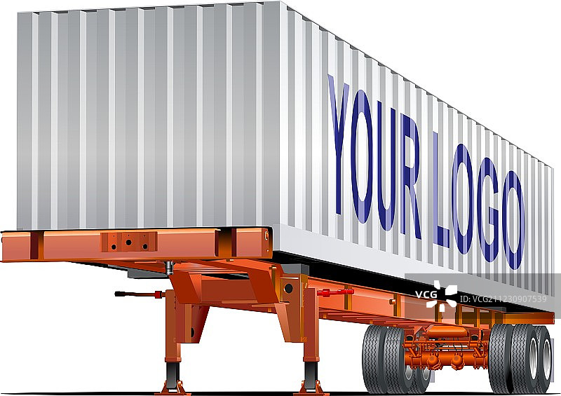 货运半挂车图片素材