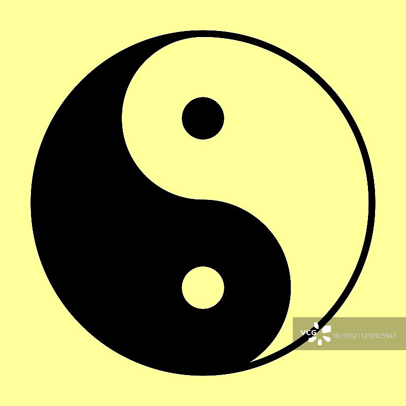 阴阳和谐象征图片素材