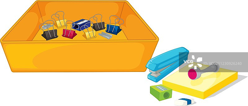 各种学校和办公用品图片素材