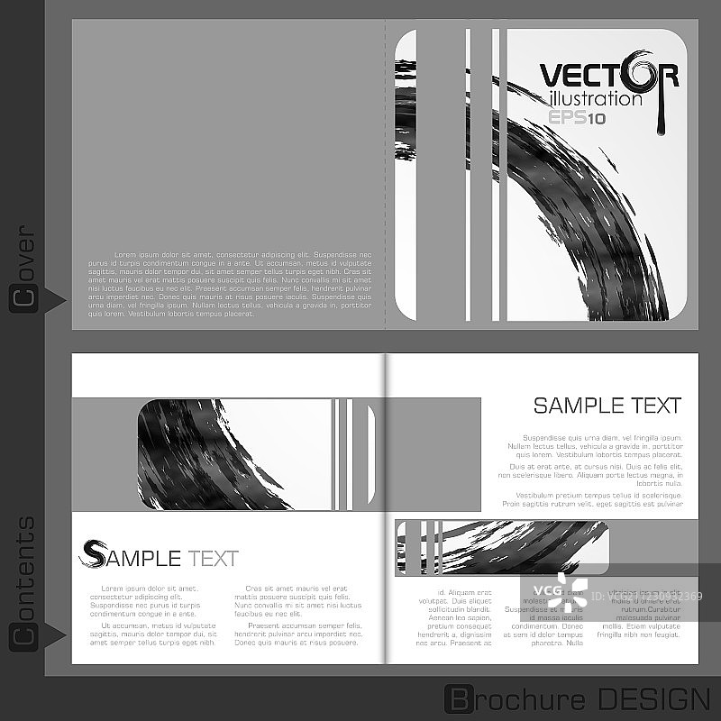 手册模板设计图片素材