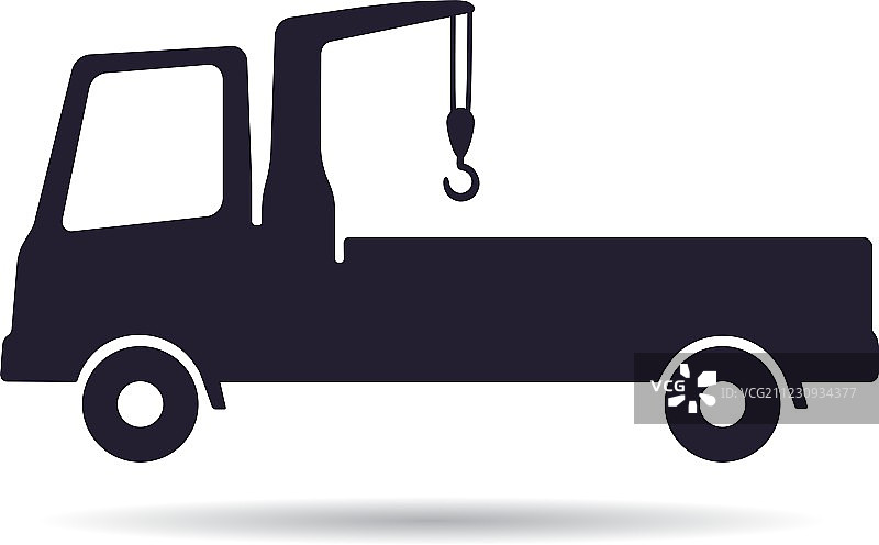 卡车起重机图标图片素材