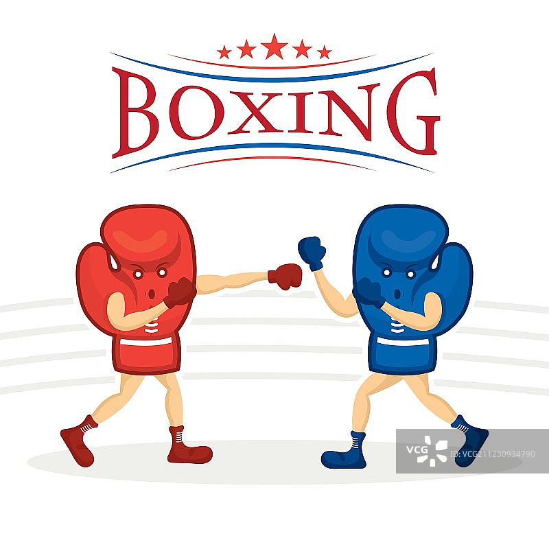 拳击手套角色图片素材