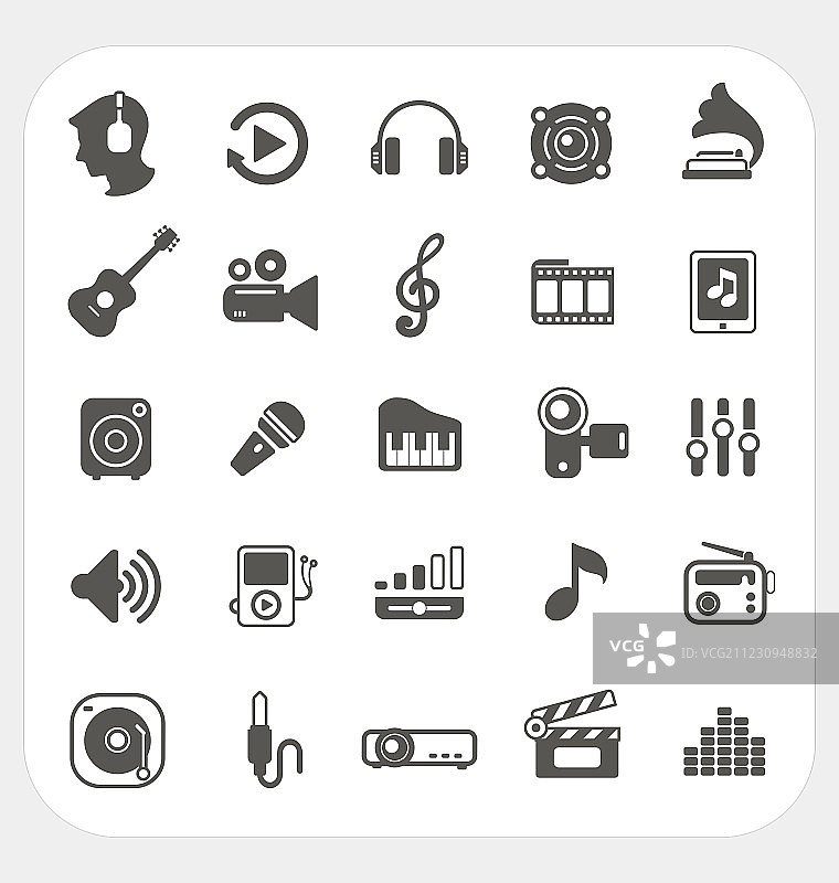 音乐图标设置图片素材