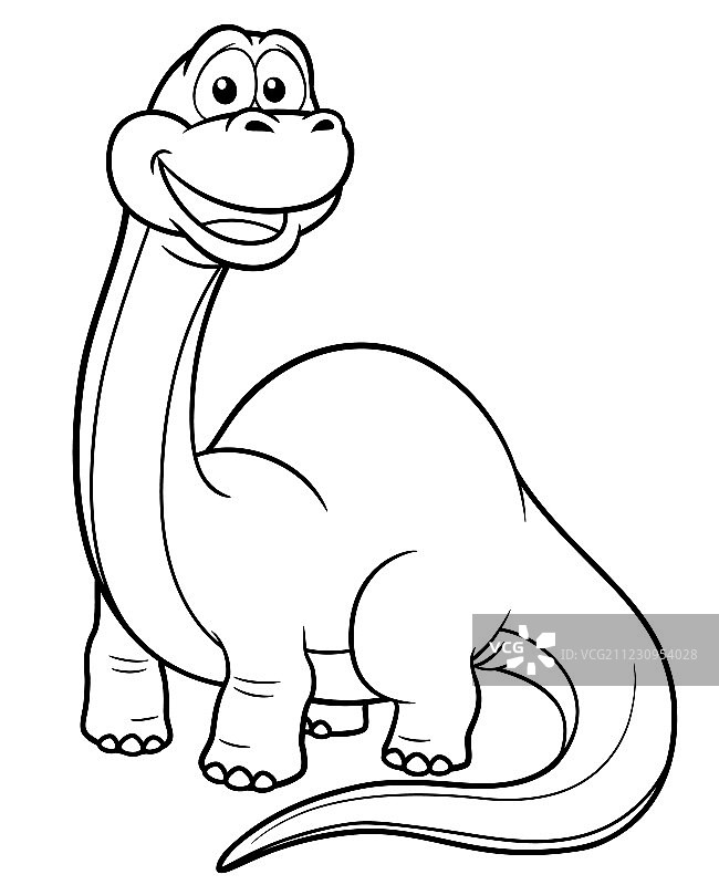 恐龙轮廓图片素材