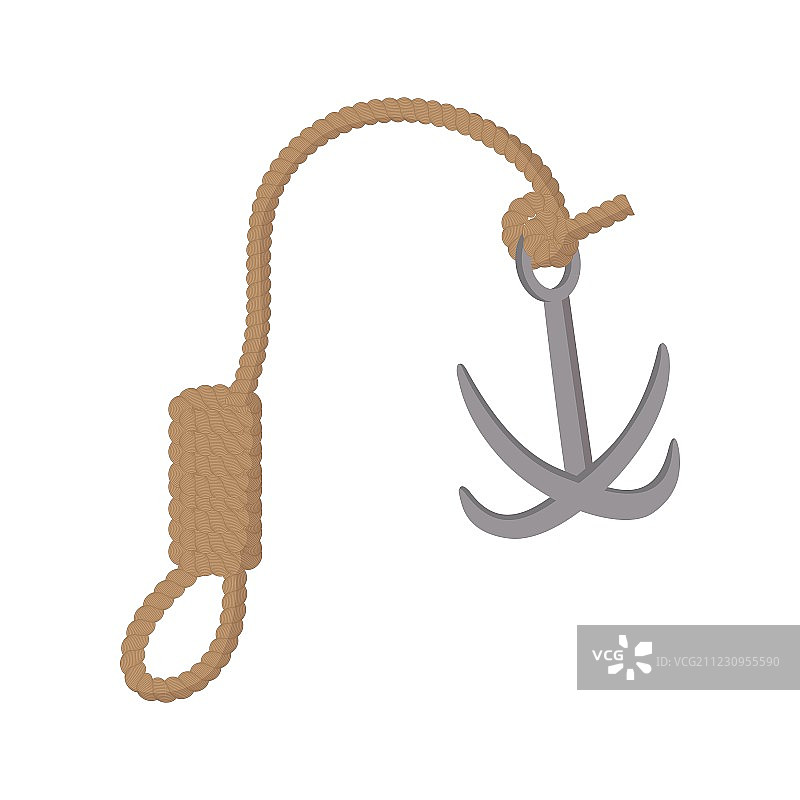 忍者钩武器卡通图标图片素材