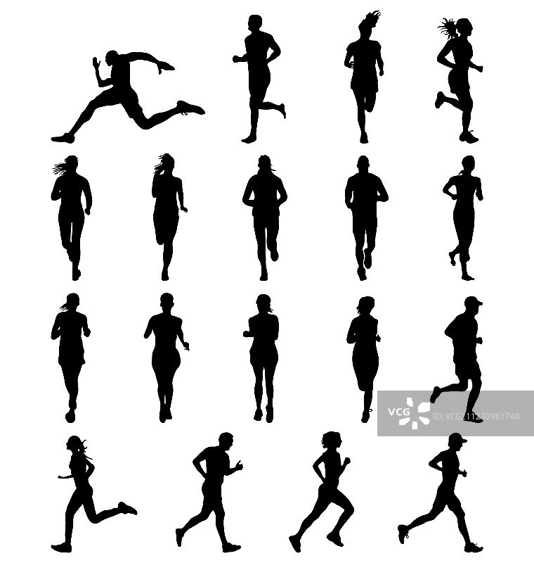 跑步者图片素材