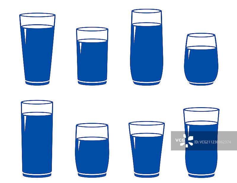 水杯套装图片素材