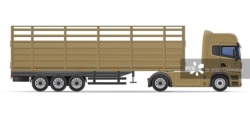 半挂卡车12图片素材