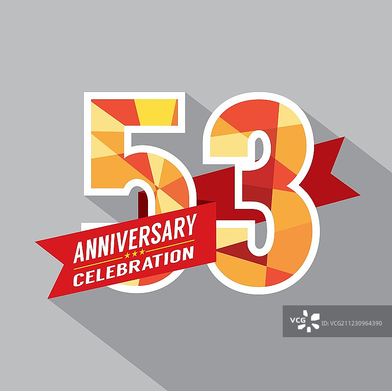 53周年庆典设计图片素材