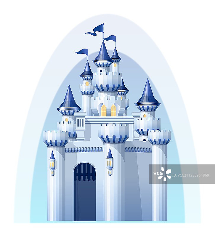 城堡图标图片素材