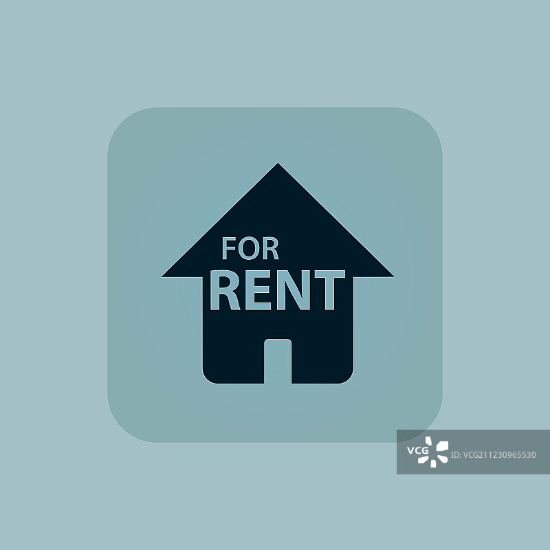 浅蓝色出租图标图片素材