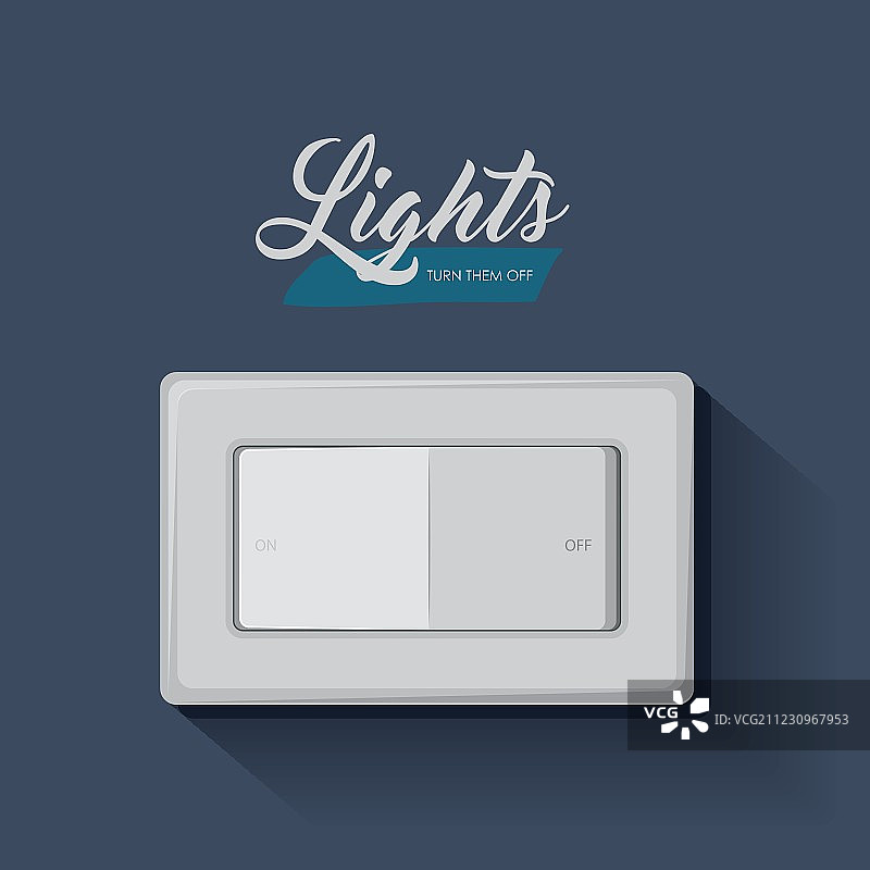 灯开关设计图片素材