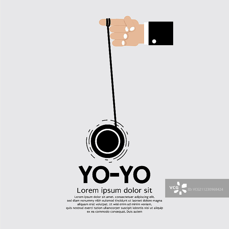 手中的溜溜球图片素材