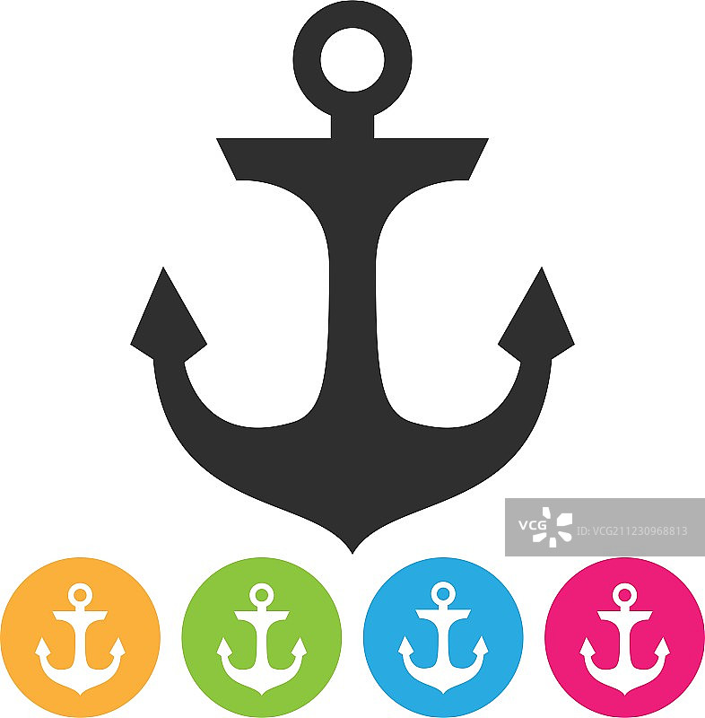 船锚图标图片素材