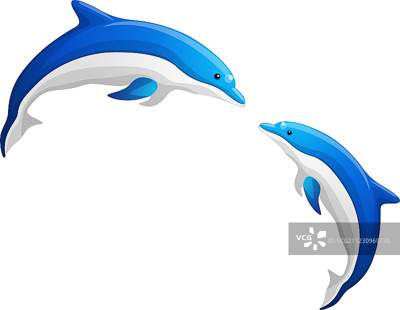 海豚图标图片素材