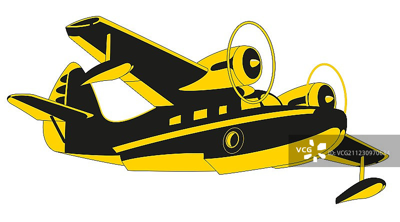 水上飞机图片素材