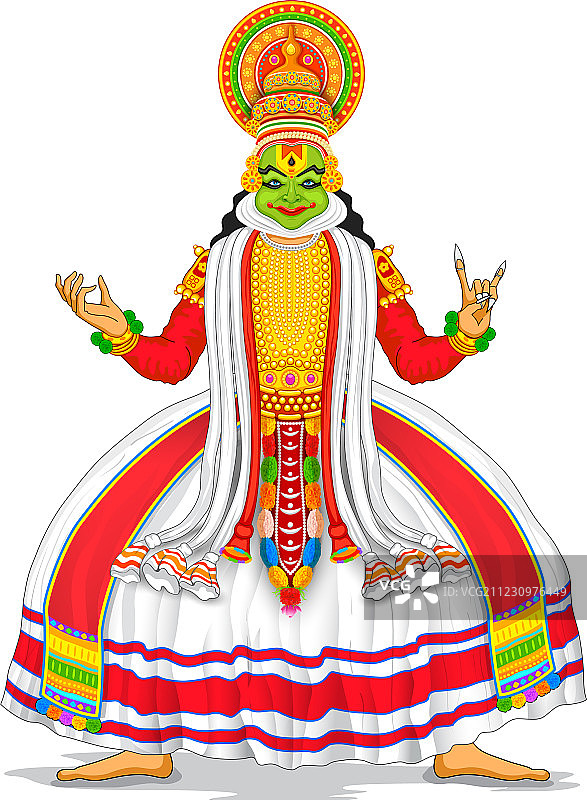 卡塔卡利舞者图片素材