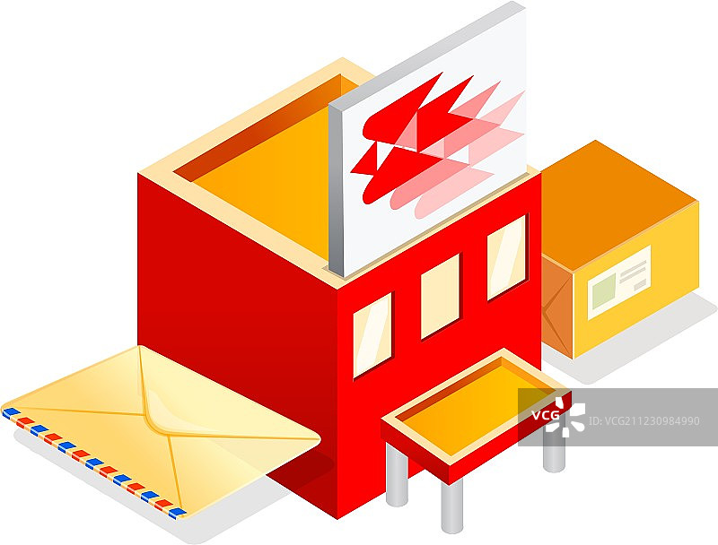 邮局图标图片素材