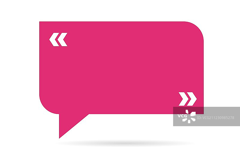 报价空白模板气泡空设计图片素材