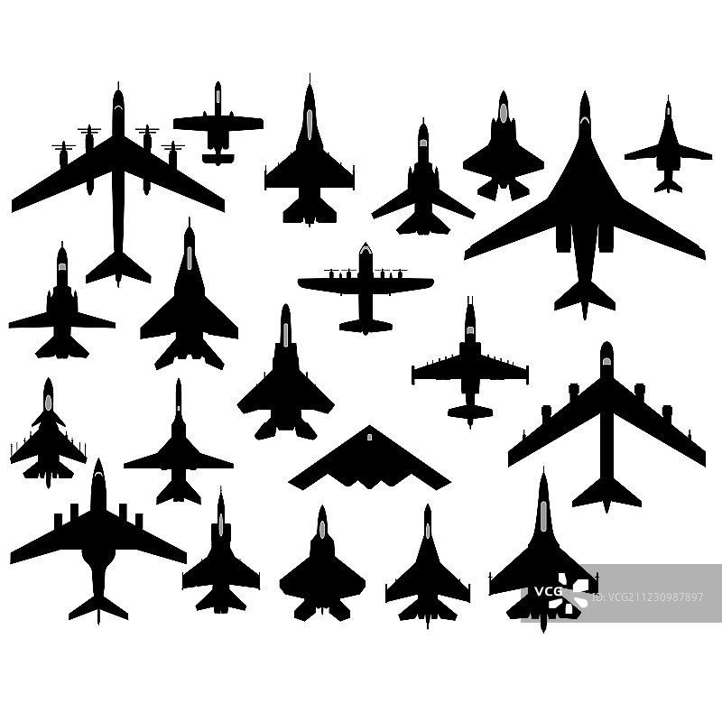 军用飞机图片素材