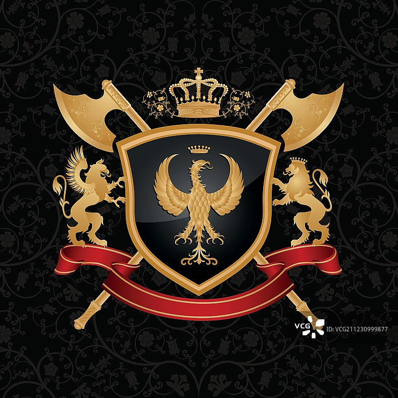 纹章标志图片素材