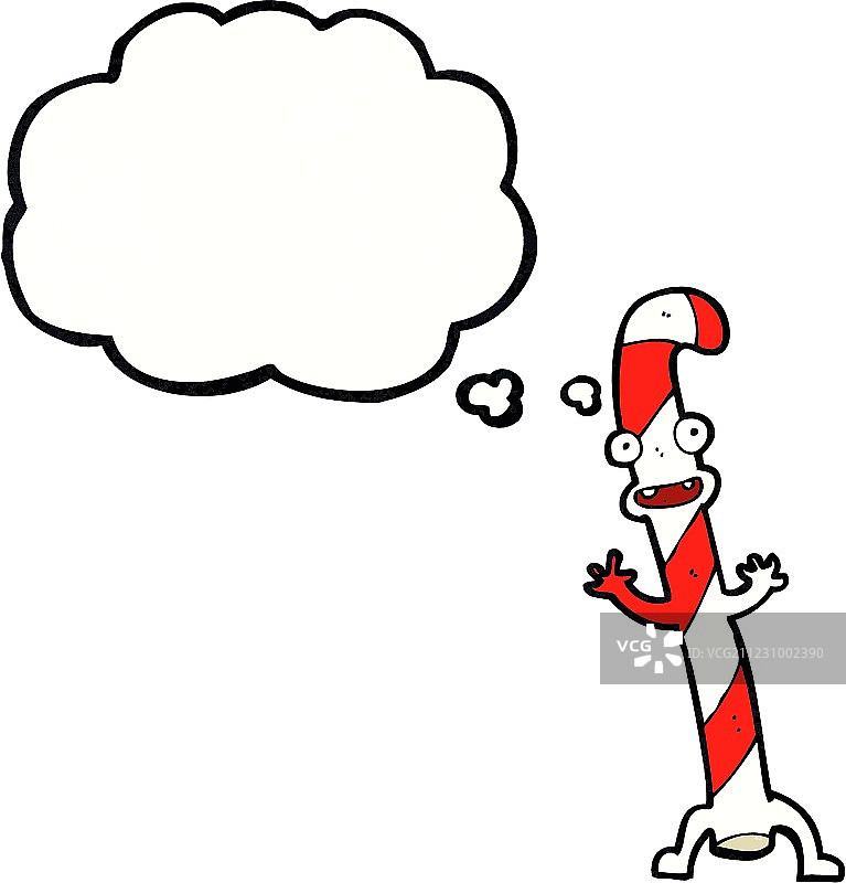 卡通跳舞圣诞节糖果棒图片素材