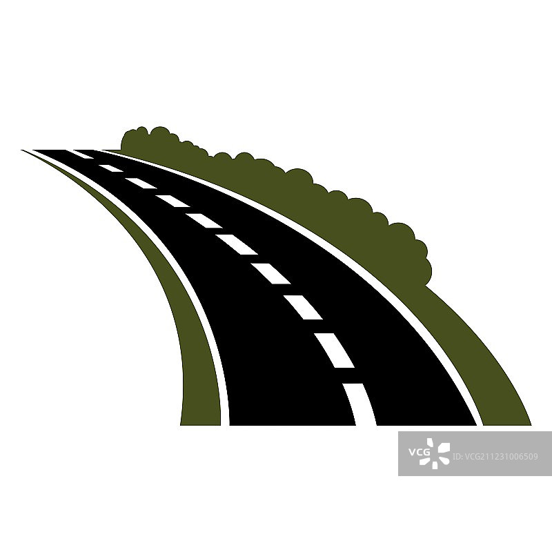 黑色汽车道路图标图片素材