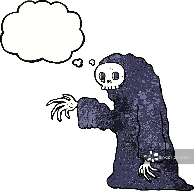 卡通幽灵万圣节服装与想法图片素材