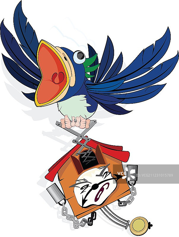 布谷鸟钟图片素材