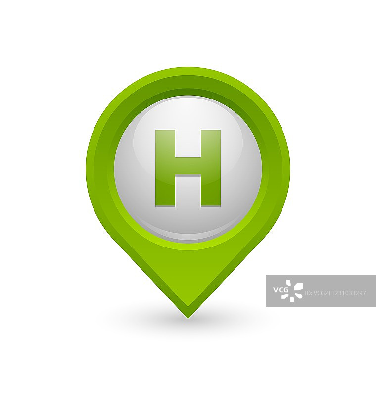 医院或直升机场指示牌图片素材