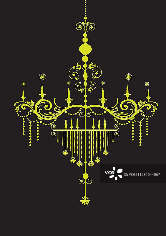 吊灯设计图片素材