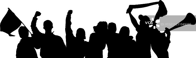 欢呼的粉丝图片素材