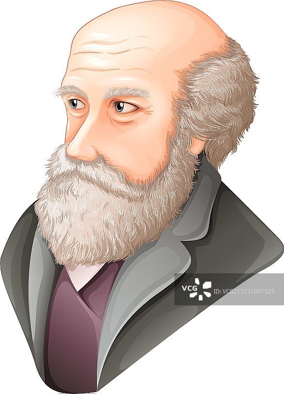 查尔斯·达尔文图片素材