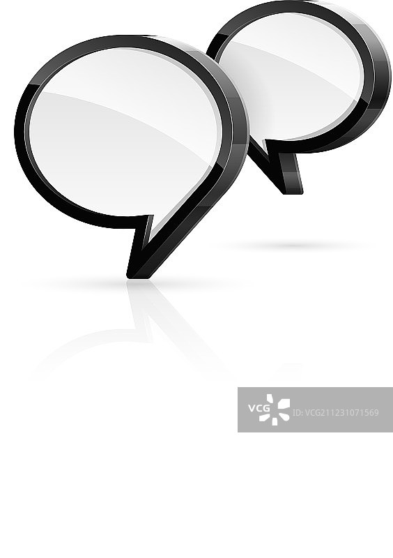 演讲的泡沫图片素材