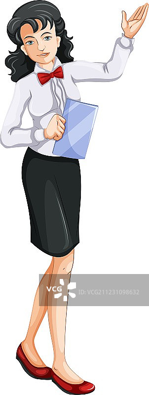 女服务员图片素材