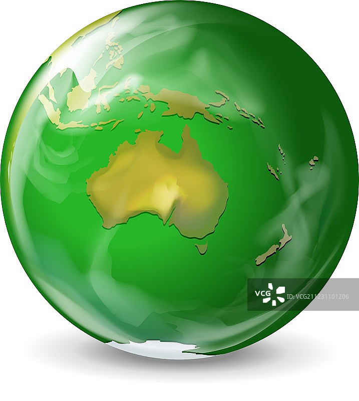 绿色地球图片素材