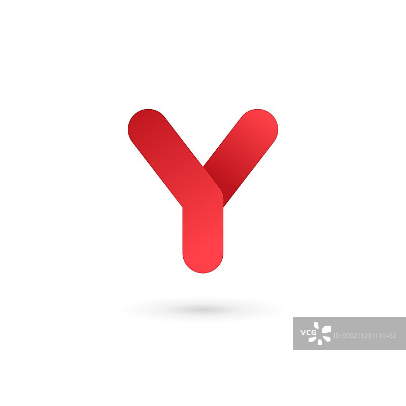 字母Y标志设计模板图片素材