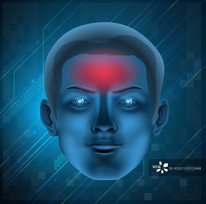 头痛概念图片素材