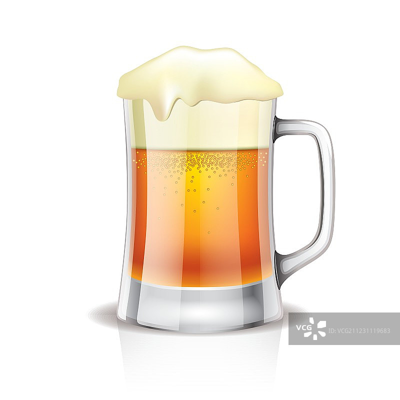 啤酒杯图案图片素材