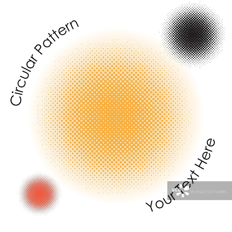 圆形图案图片素材
