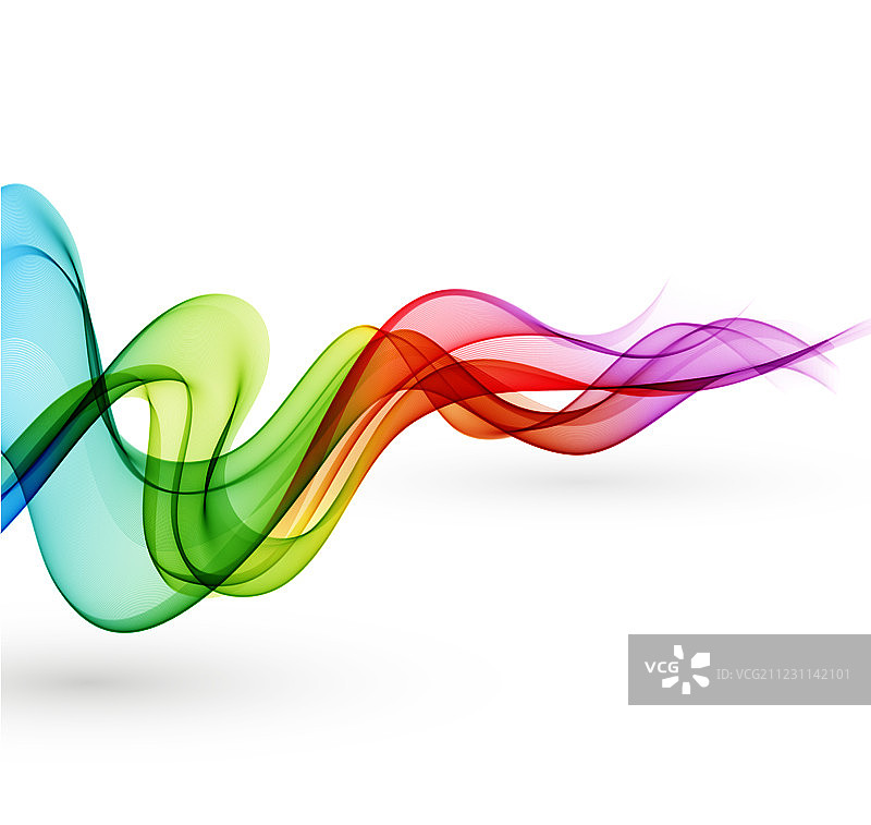 抽象烟雾波浪背景模板图片素材