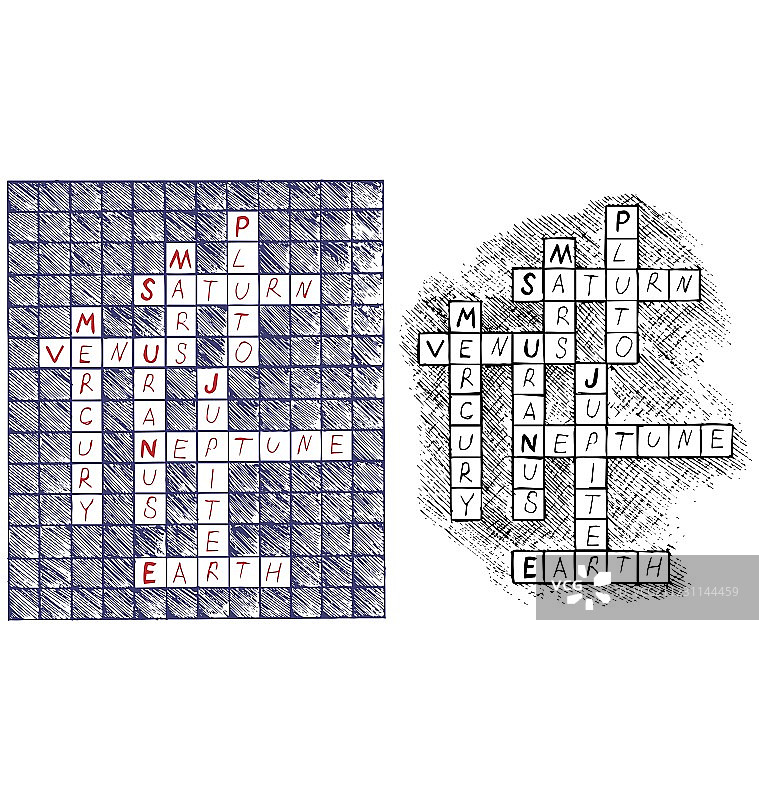 填字游戏图片素材