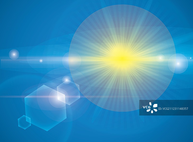 阳光射线设计图片素材