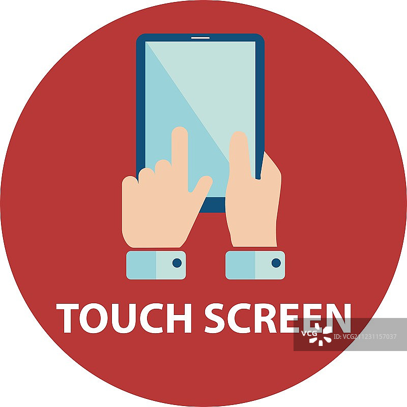 时尚复古风手机扁平图标图片素材