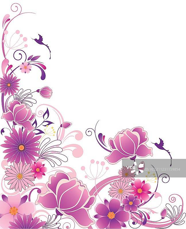 装饰花卉背景图片素材